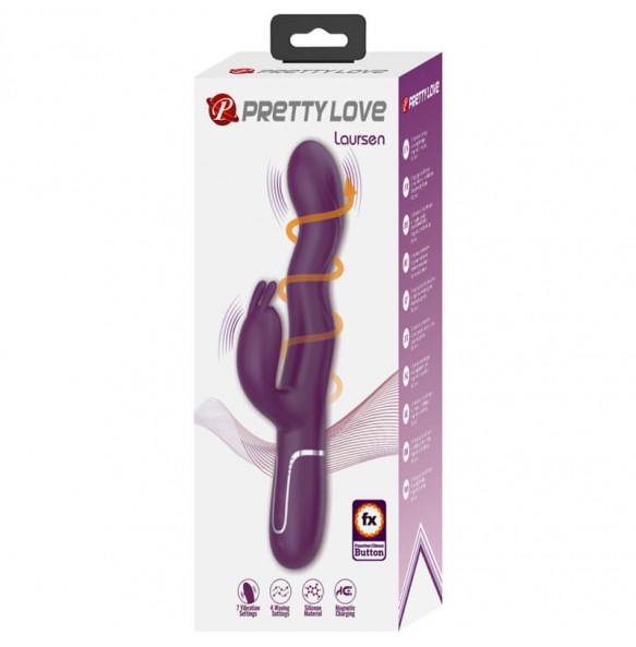 Pretty Love - Laursen Stimulating Peristaltic Motion Vibrator (Chargeable - Purple) Pretty Love - Laursen Stimulating Peristaltic Motion Vibrator (Chargeable - Purple)